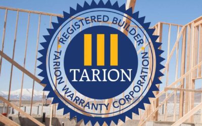 Why Tarion Registration Matters When Choosing a Custom Home Builder